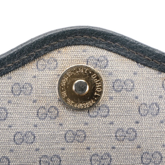 ⭐️ Vintage 1980’s Gucci Coated Canvas Leather Bag - Picture 14 of 16